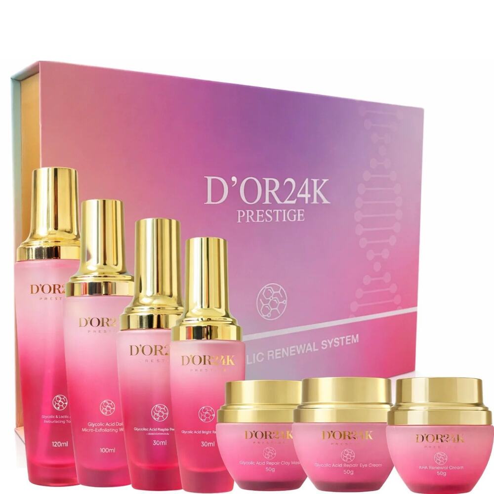 Dor24K Elixir Collection Glycolic Renewal System